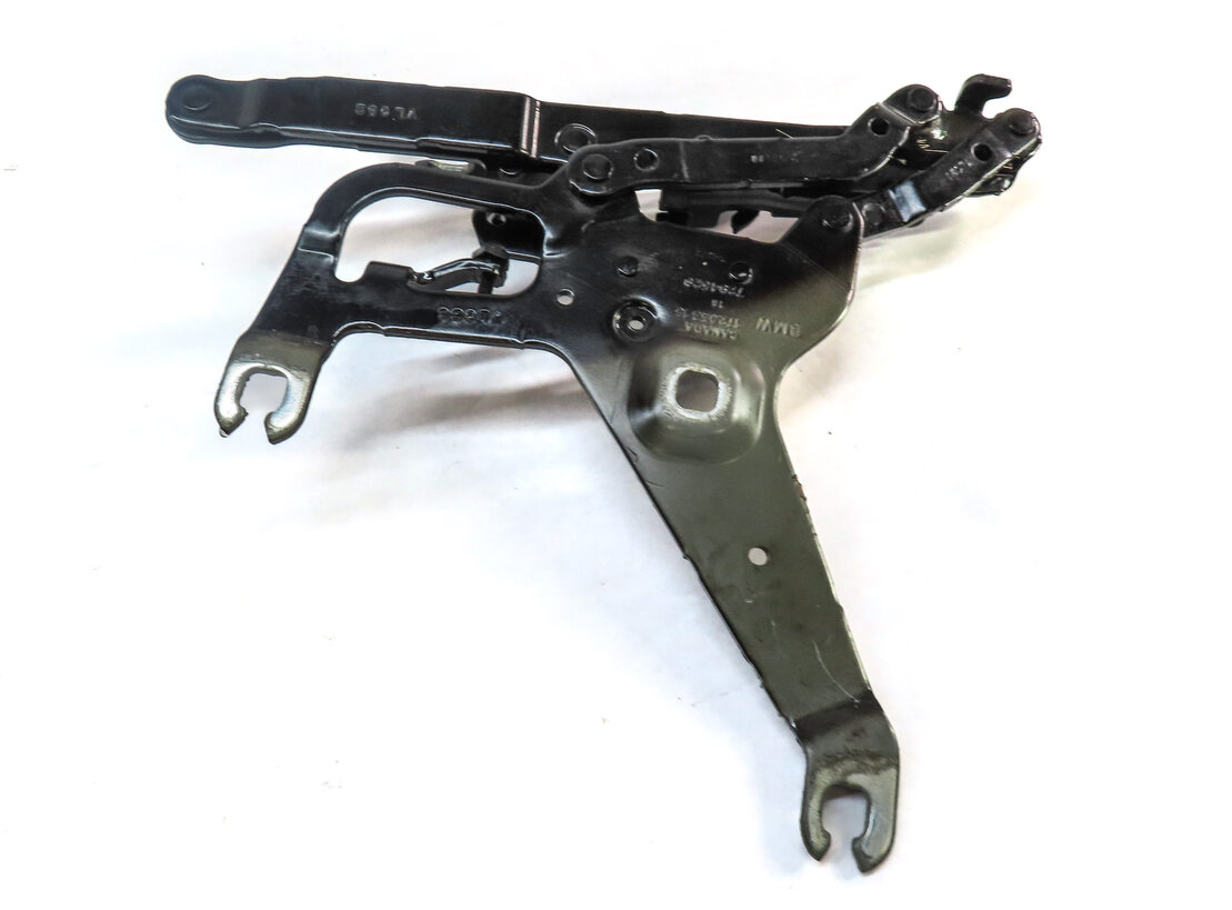Thumbnail 5: 2014-2019 BMW X5 X6 (F15 F16) LEFT & RIGHT HOOD HINGE SET (Black)