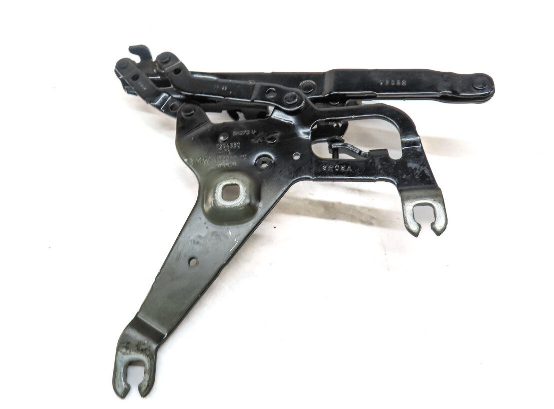 Thumbnail 8: 2014-2019 BMW X5 X6 (F15 F16) LEFT & RIGHT HOOD HINGE SET (Black)