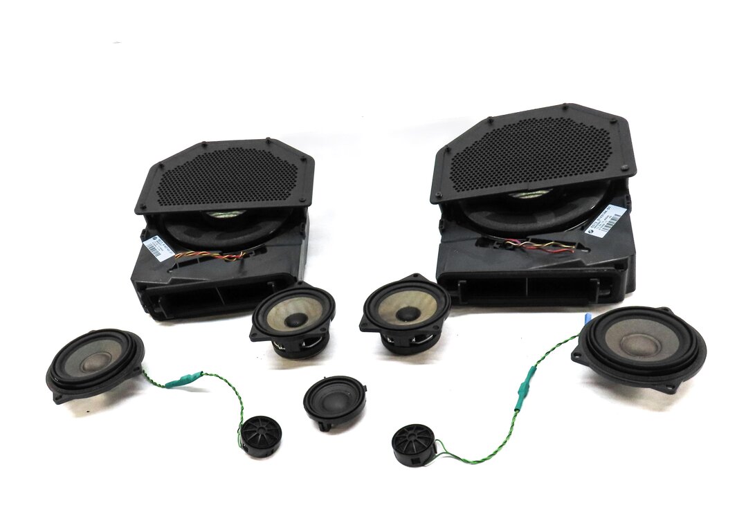 Thumbnail 2: 2015 BMW X1 (E84) FRONT REAR LEFT RIGHT DOOR DASH DECK SPEAKER SET 9