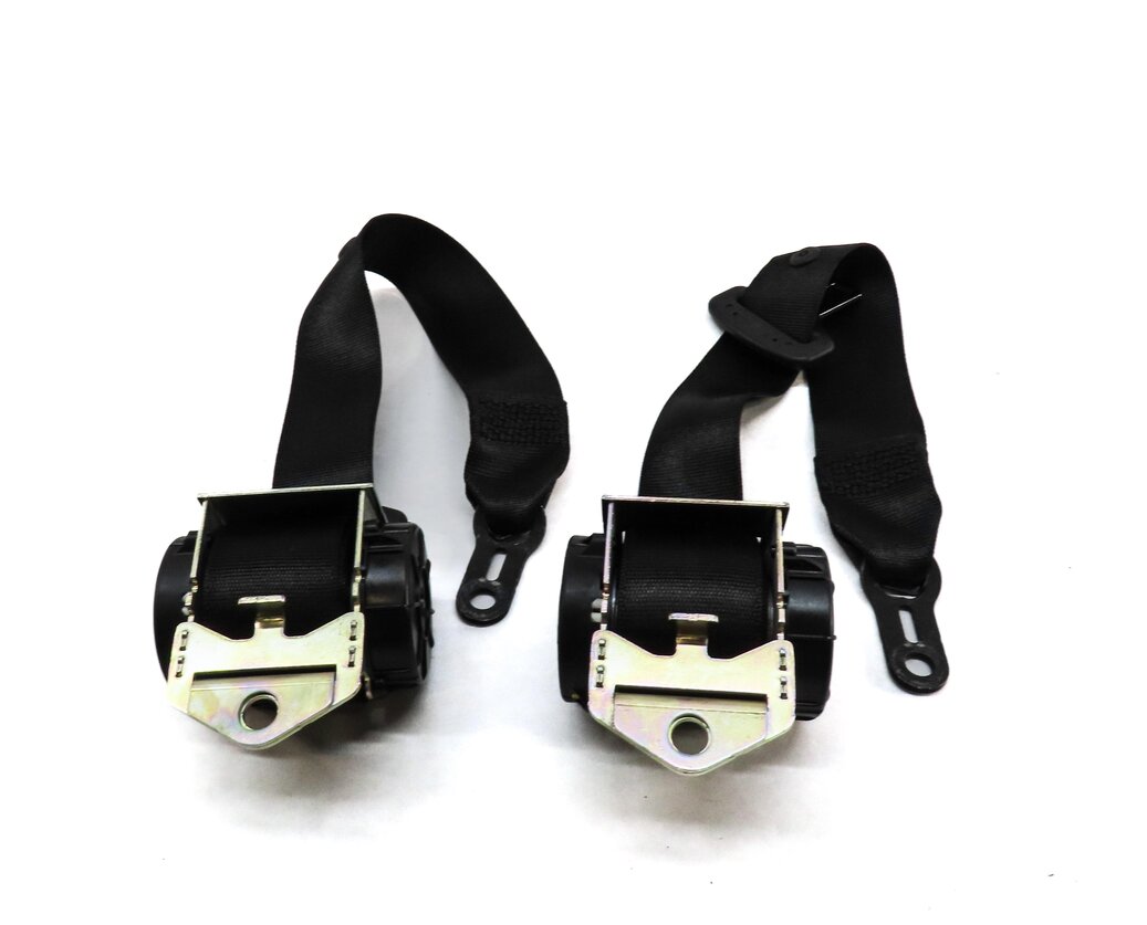 Thumbnail 3: 2015 BMW X1 (E84) REAR LEFT & RIGHT 2ND ROW SEATBELT RETRACTOR SET 2 (BLACK)