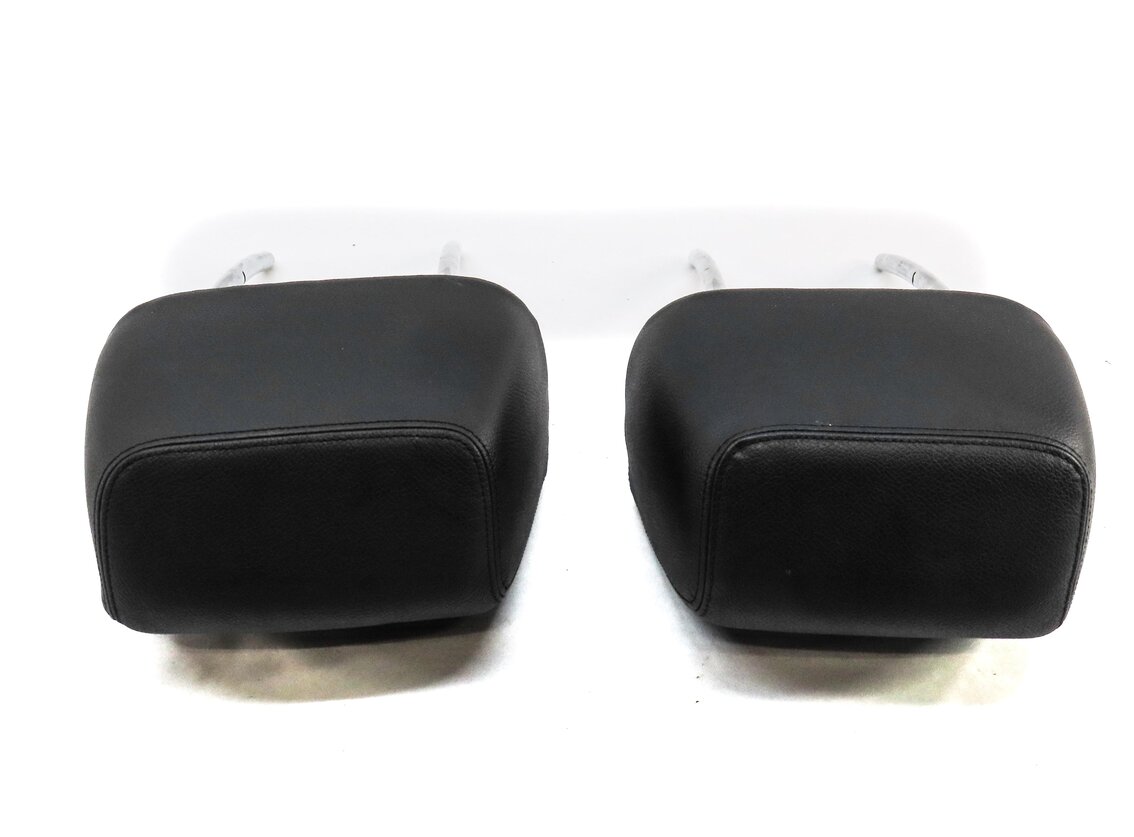 Thumbnail 4: 13-15 BMW X1 (E84) FRONT LEFT DRIVER & RIGHT PASSENGER SEAT HEADREST SET (BLACK)