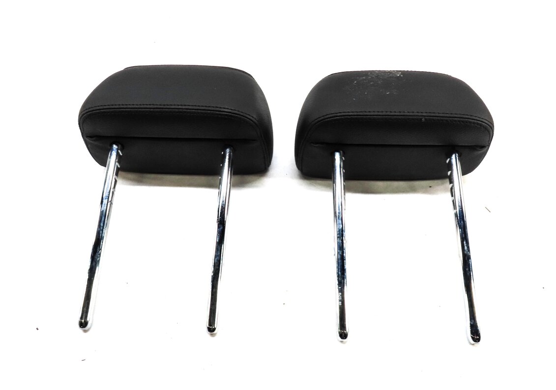 Thumbnail 5: 2013-2015 BMW X1 (E84) REAR LEFT & RIGHT SEAT HEADREST SET (BLACK LEATHER)