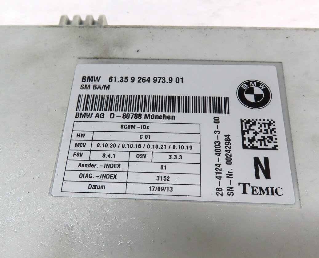 Thumbnail 4: 2010-2016 BMW 128i 328i 335i M3 X1 X5 X6 Z4 - FRONT MEMORY SEAT CONTROL MODULE