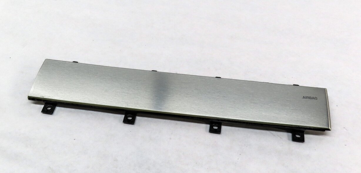 2015 LAND RANGE ROVER EVOQUE L538 FRONT RIGHT DASH TRIM BRUSHED STAINLESS STEEL