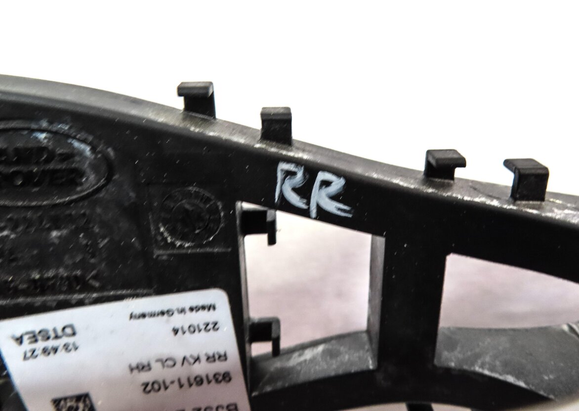 Thumbnail 5: 12-17 RANGE ROVER SPORT EVOQUE (L405 L494) RIGHT REAR PASSIVE DOOR HANDLE (GRAY)