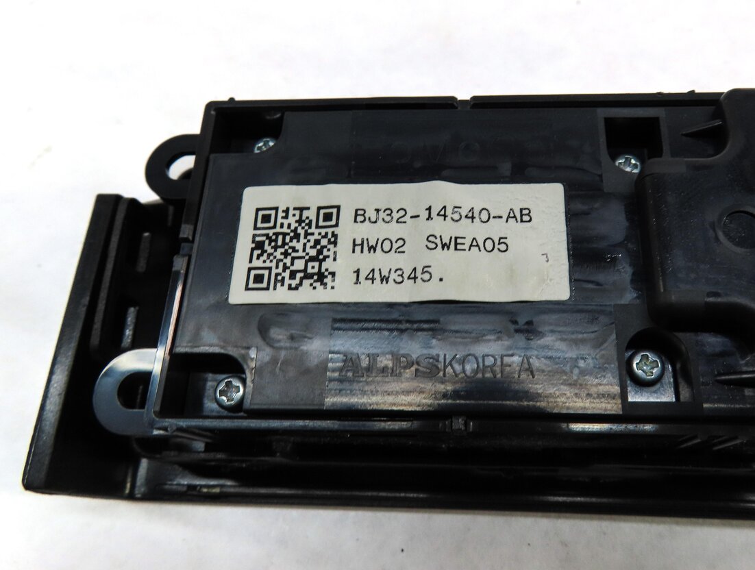 Thumbnail 6: 2012-2019 RANGE ROVER EVOQUE (L538) LEFT FRONT DRIVER P-FOLD WINDOW SWITCH