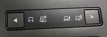 Thumbnail 2: 2015 LAND RANGE ROVER EVOQUE (L538) SUSPENSION RIDE HEIGHT SWITCH BUTTON PANEL