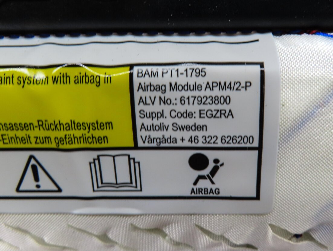 Thumbnail 5: 2012-2019 RANGE ROVER EVOQUE (L538) RIGHT PASSENGER DASH AIRBAG AIR BAG