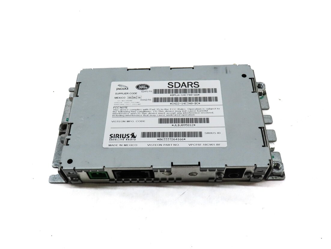 Thumbnail 2: 13-19 DISCOVERY SPORT LR4 RANGE ROVER SPORT EVOQUE - SIRIUS SATELLITE RECEIVER