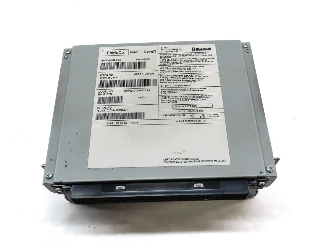 Thumbnail 2: 12-16 RANGE ROVER SPORT EVOQUE LR4 (L320 L405 L494 L538) CD NAV STEREO RECEIVER