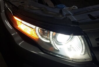 Thumbnail 2: 2012-2015 RANGE ROVER EVOQUE (L538) RIGHT - XENON HID ADAPTIVE HEADLIGHT LAMP