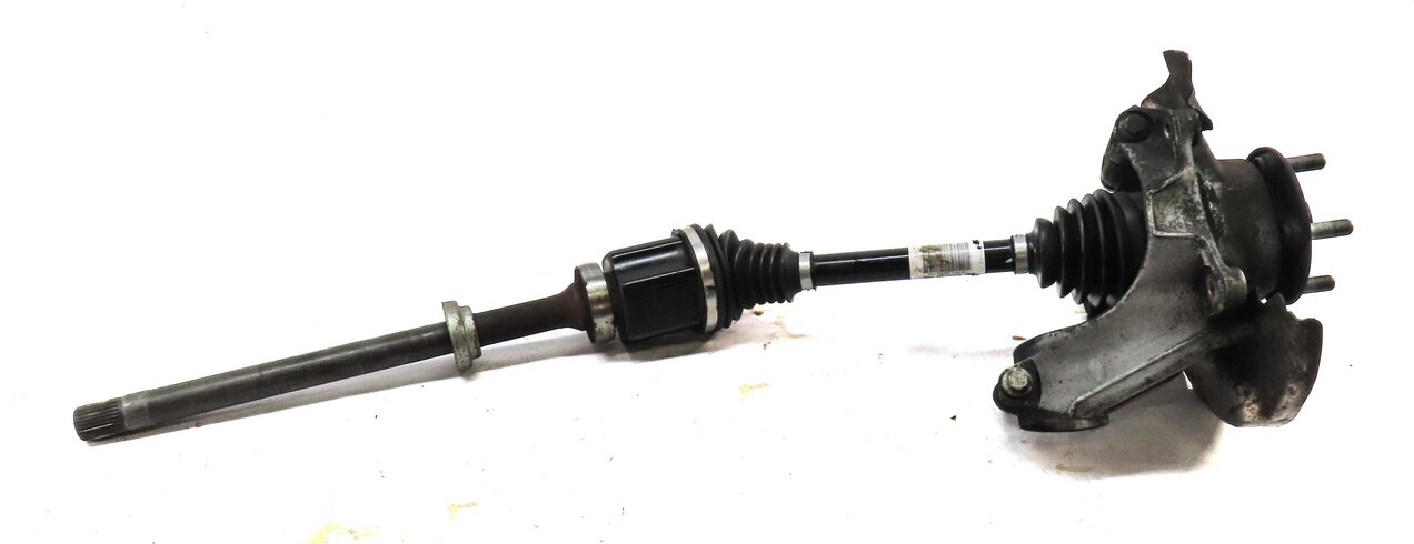 Thumbnail 1: 12-15 RANGE ROVER EVOQUE (L538) RIGHT FRONT SPINDLE KNUCKLE HUB w/ AXLE SHAFT