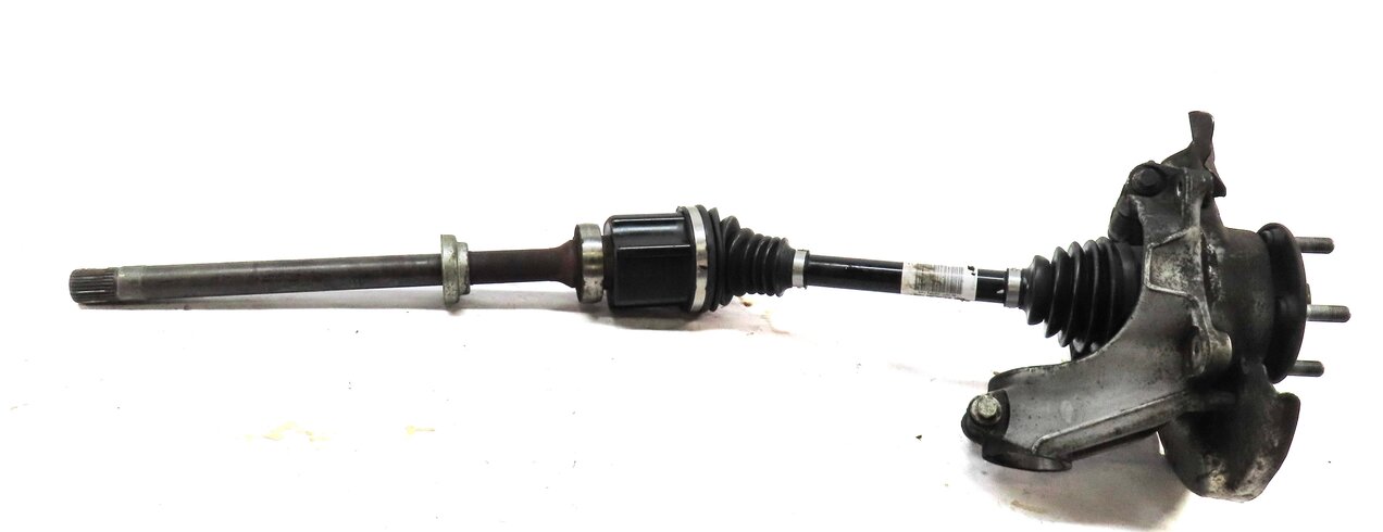Thumbnail 2: 12-15 RANGE ROVER EVOQUE (L538) RIGHT FRONT SPINDLE KNUCKLE HUB w/ AXLE SHAFT