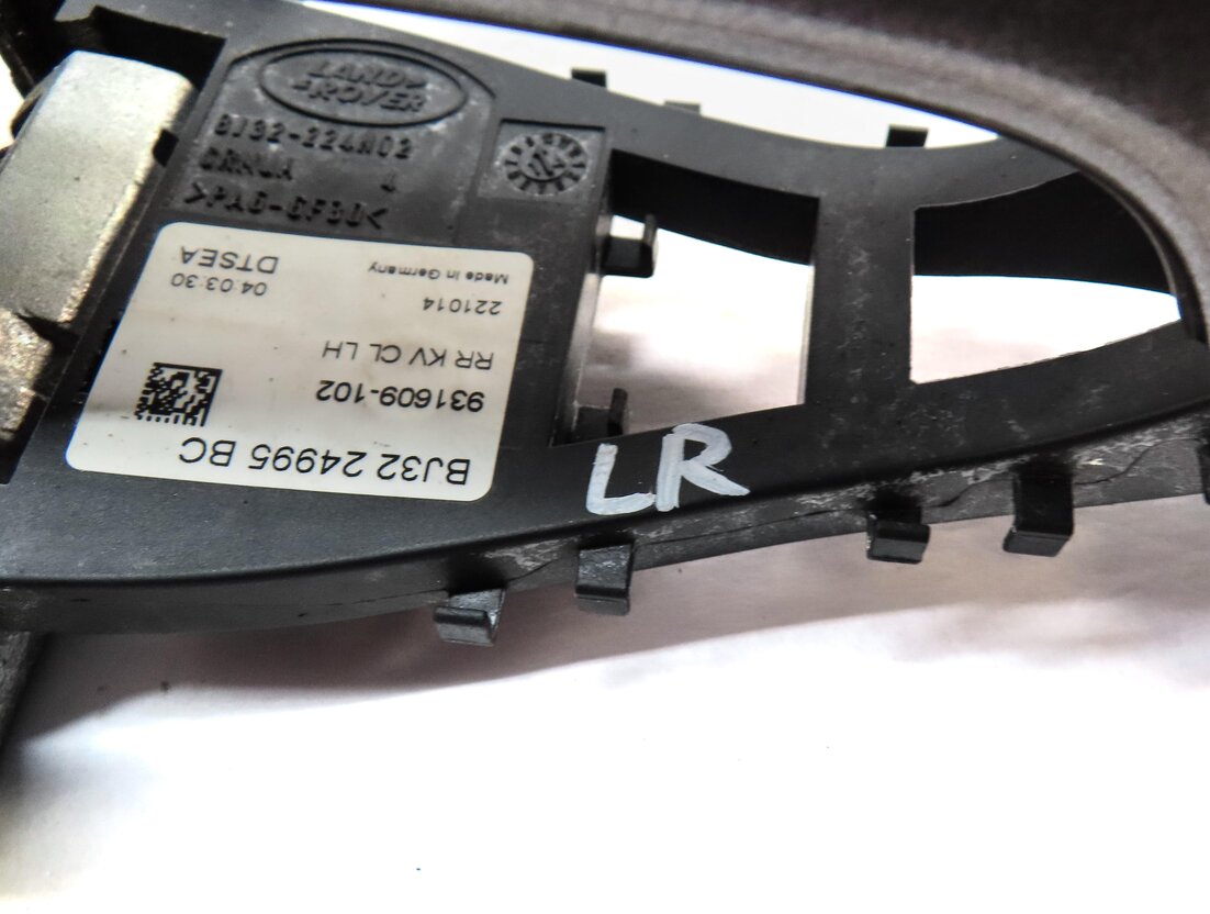 Thumbnail 5: 12-17 RANGE ROVER SPORT EVOQUE (L405 L494) LEFT REAR PASSIVE DOOR HANDLE (GRAY)