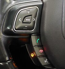 Thumbnail 2: 12-19 RANGE ROVER EVOQUE (L538) DRIVER HEATED SPORT STEERING w/ SWITCH BUTTONS