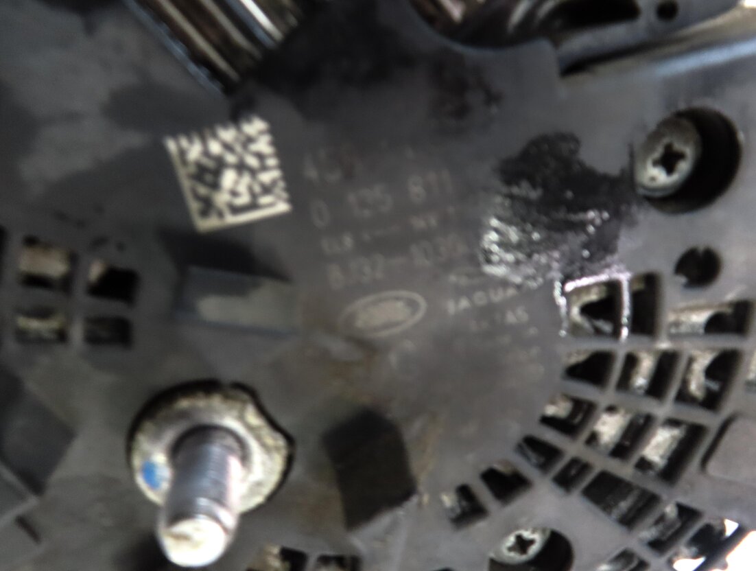 Thumbnail 6: 13-17 RANGE ROVER EVOQUE DISCOVERY SPORT LR2 (L538 L550) 2.0L 180 AMP ALTERNATOR