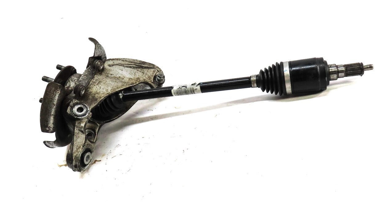 Thumbnail 2: 12-19 RANGE ROVER EVOQUE (L538) LEFT DRIVER REAR SPINDLE KNUCKLE w/ AXLE SHAFT