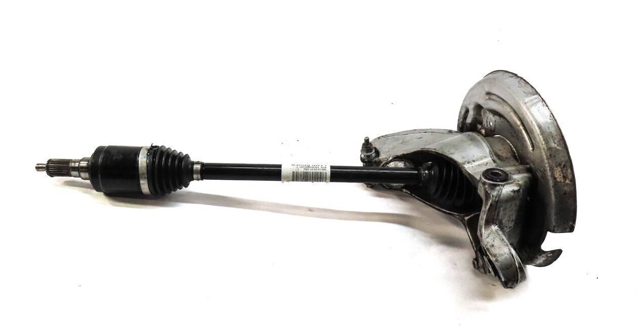 Thumbnail 5: 12-19 RANGE ROVER EVOQUE (L538) LEFT DRIVER REAR SPINDLE KNUCKLE w/ AXLE SHAFT
