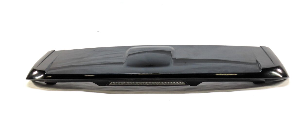 Thumbnail 2: 2012-2015 RANGE ROVER EVOQUE (L538) REAR SPOILER WING w/ 3rd BRAKE LIGHT (BLACK)