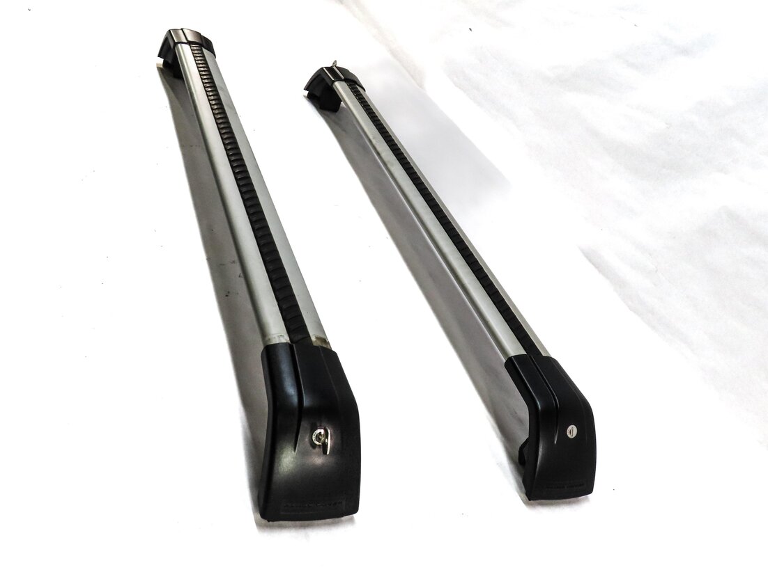 Thumbnail 4: 2015 LAND RANGE ROVER EVOQUE (L538) ROOF FRONT & REAR LUGGAGE RACK SET 2 w/ KEY