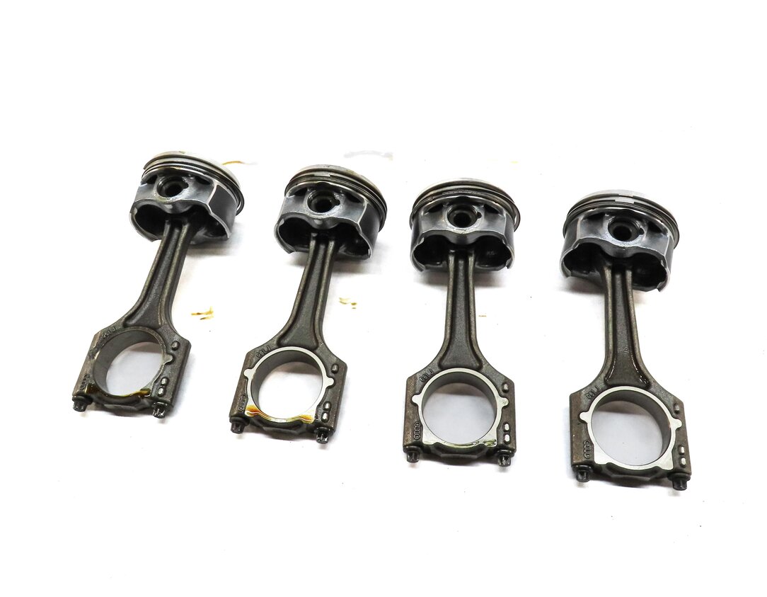 Thumbnail 4: 2015-2018 AUDI Q3 (8U) 2.0L CCTA TURBO ENGINE PISTON w/ CONNECTING ROD SET-4