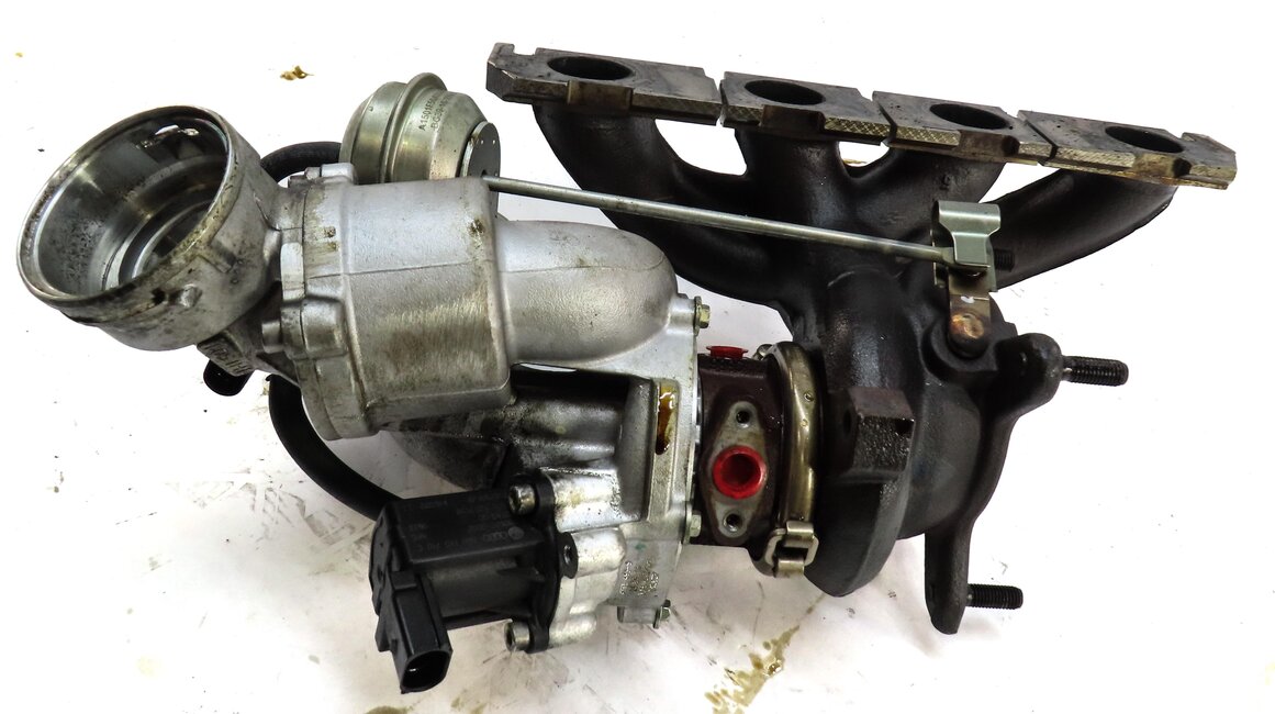 Thumbnail 5: 12-18 AUDI Q3 (8U) BEETLE JETTA TIGUAN 2.0L TURBO ENGINE TURBOCHARGER ASSEMBLY
