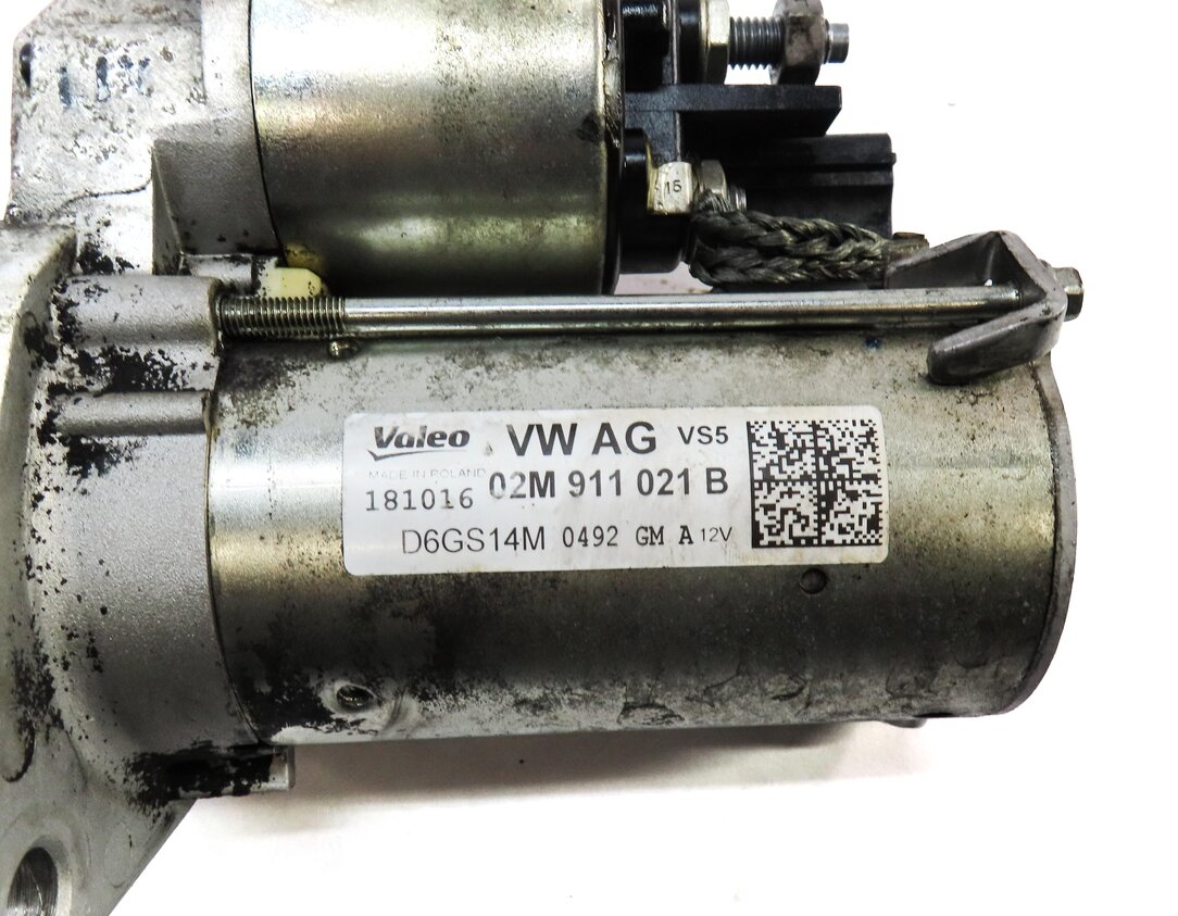 Thumbnail 6: 10-18 VW GOLF JETTA PASSAT TIGUAN AUDI TT Q3 (MK2 8U) 2.0L ENGINE STARTER MOTOR