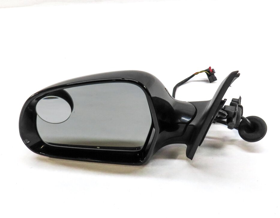 2015-2018 AUDI Q3 LEFT DRIVER HEATED DOOR MIRROR (BRILLIANT BLACK METALLIC)