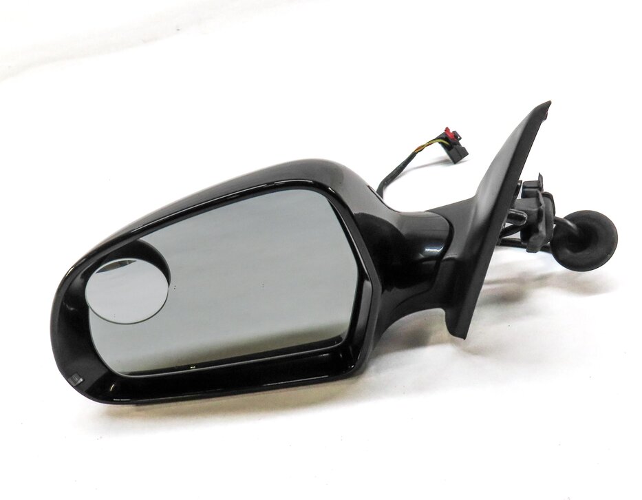 Thumbnail 3: 2015-2018 AUDI Q3 LEFT DRIVER HEATED DOOR MIRROR (BRILLIANT BLACK METALLIC)