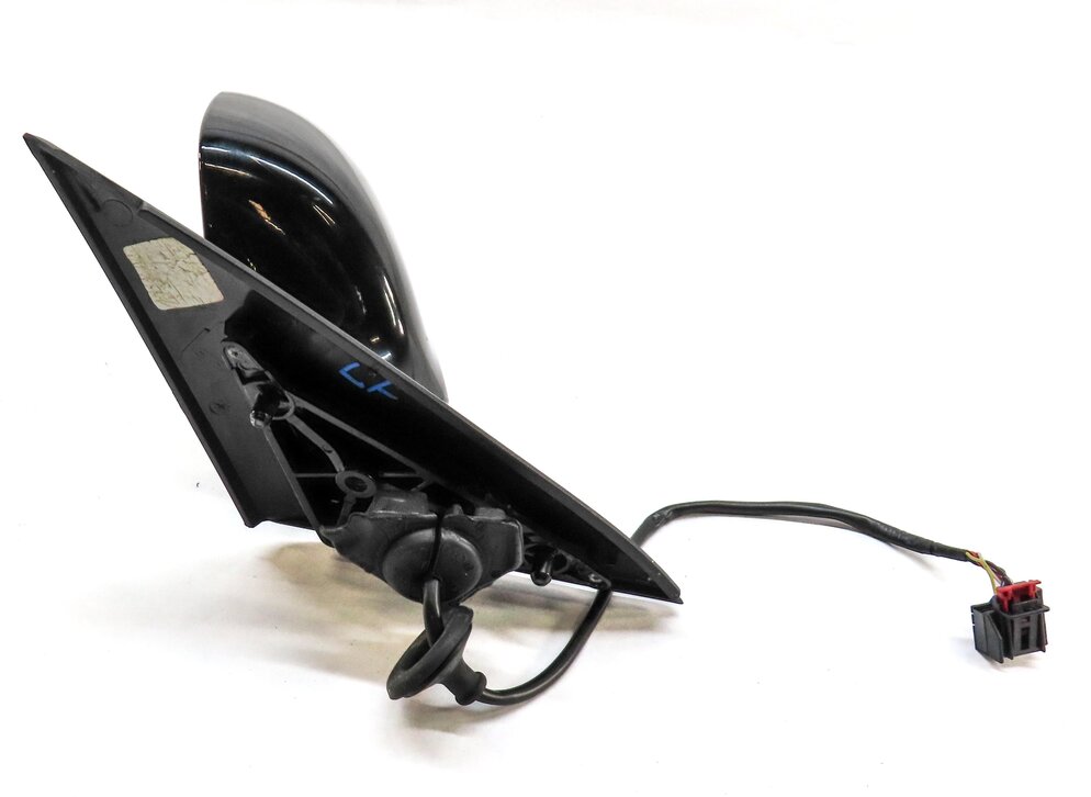 Thumbnail 4: 2015-2018 AUDI Q3 LEFT DRIVER HEATED DOOR MIRROR (BRILLIANT BLACK METALLIC)