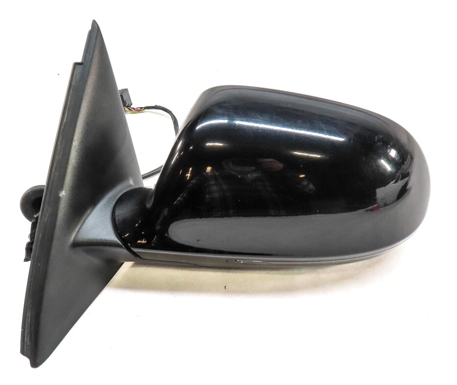 Thumbnail 5: 2015-2018 AUDI Q3 LEFT DRIVER HEATED DOOR MIRROR (BRILLIANT BLACK METALLIC)