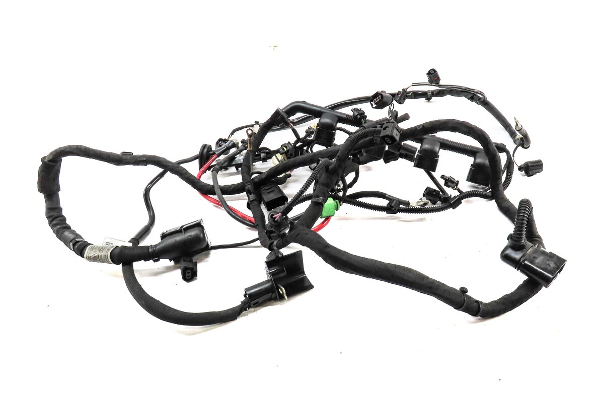 Thumbnail 2: 2017 AUDI Q3 (8U) 2.0L CCTA TURBO ENGINE WIRE WIRING HARNESS LOOM