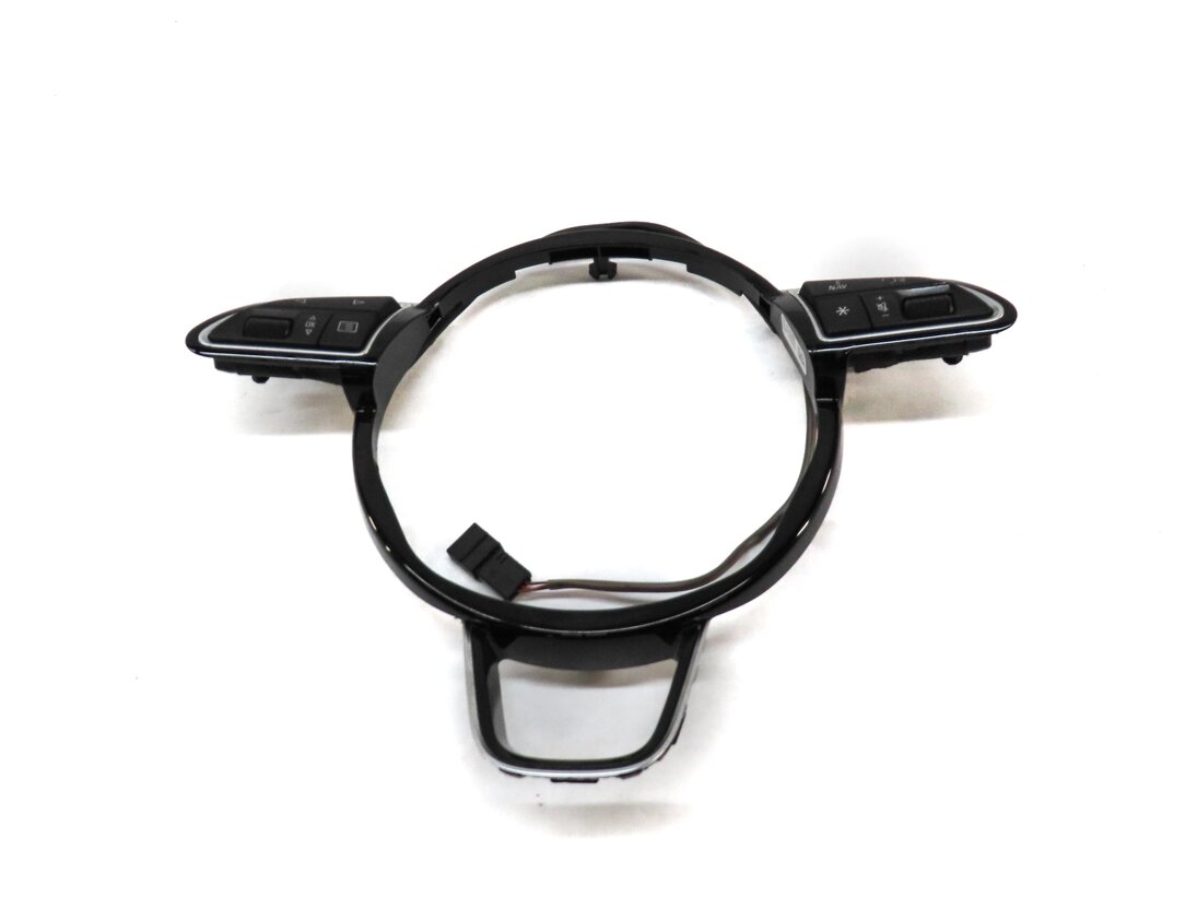 Thumbnail 2: 2017 AUDI Q3 (8U) LEFT & RIGHT STEERING WHEEL SWITCH BUTTON SET-2