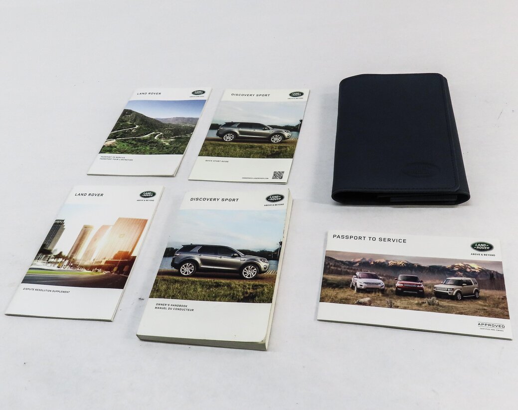 Thumbnail 2: 2017 LAND ROVER DISCOVERY SPORT (L550) OWNERS MANUAL BOOKLET SET & CARRYING CASE