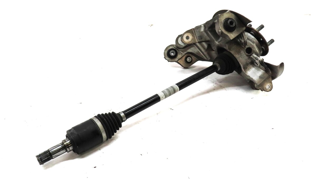 Thumbnail 2: 15-19 DISCOVERY SPORT (L550) REAR LEFT DRIVER SPINDLE KNUCKLE HUB w/ AXLE SHAFT