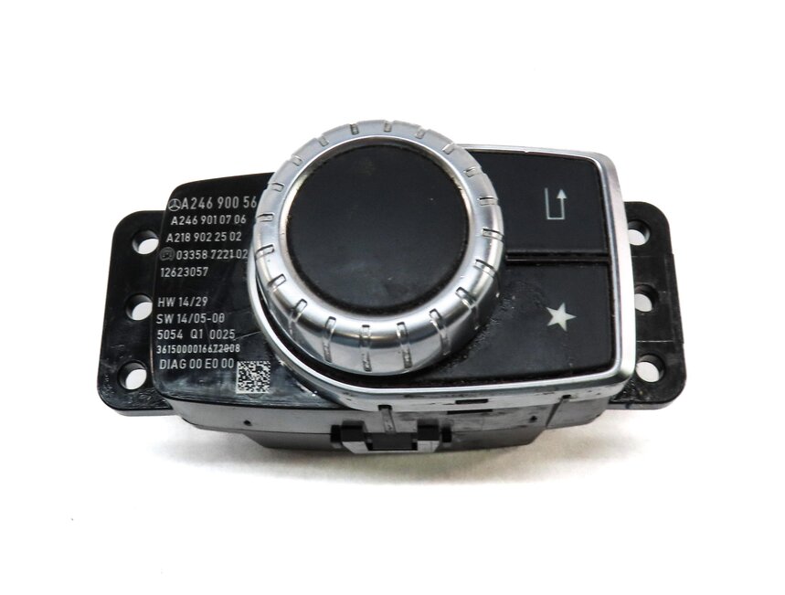 Thumbnail 2: 14-16 MERCEDES B250 CLA250 CLA45 (C117 W117 W242) COMMAND CONTROL KNOB SWITCH