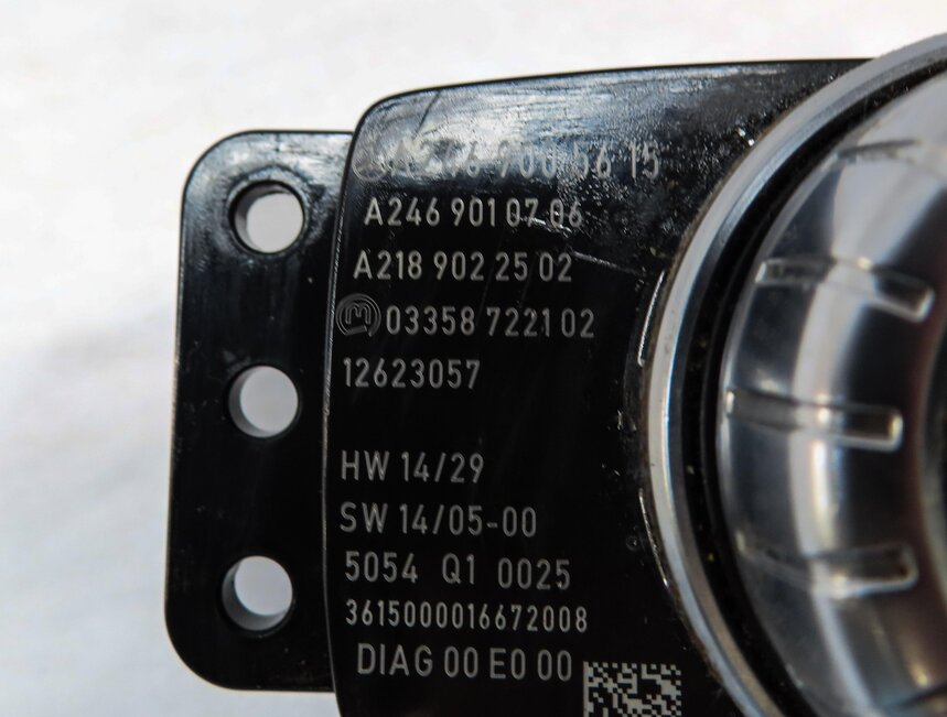 Thumbnail 5: 14-16 MERCEDES B250 CLA250 CLA45 (C117 W117 W242) COMMAND CONTROL KNOB SWITCH