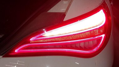 Thumbnail 2: 2014-2016 MERCEDES CLA-CLASS (C117) RIGHT TAILLIGHT BRAKE LIGHT LAMP (LED)