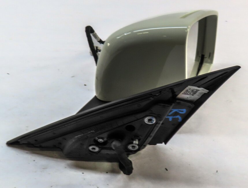 Thumbnail 4: 14-16 MERCEDES CLA CLASS (C117) RIGHT PASSENGER DOOR MIRROR w/ MEMORY (WHITE)