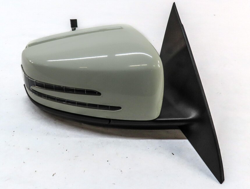 Thumbnail 5: 14-16 MERCEDES CLA CLASS (C117) RIGHT PASSENGER DOOR MIRROR w/ MEMORY (WHITE)