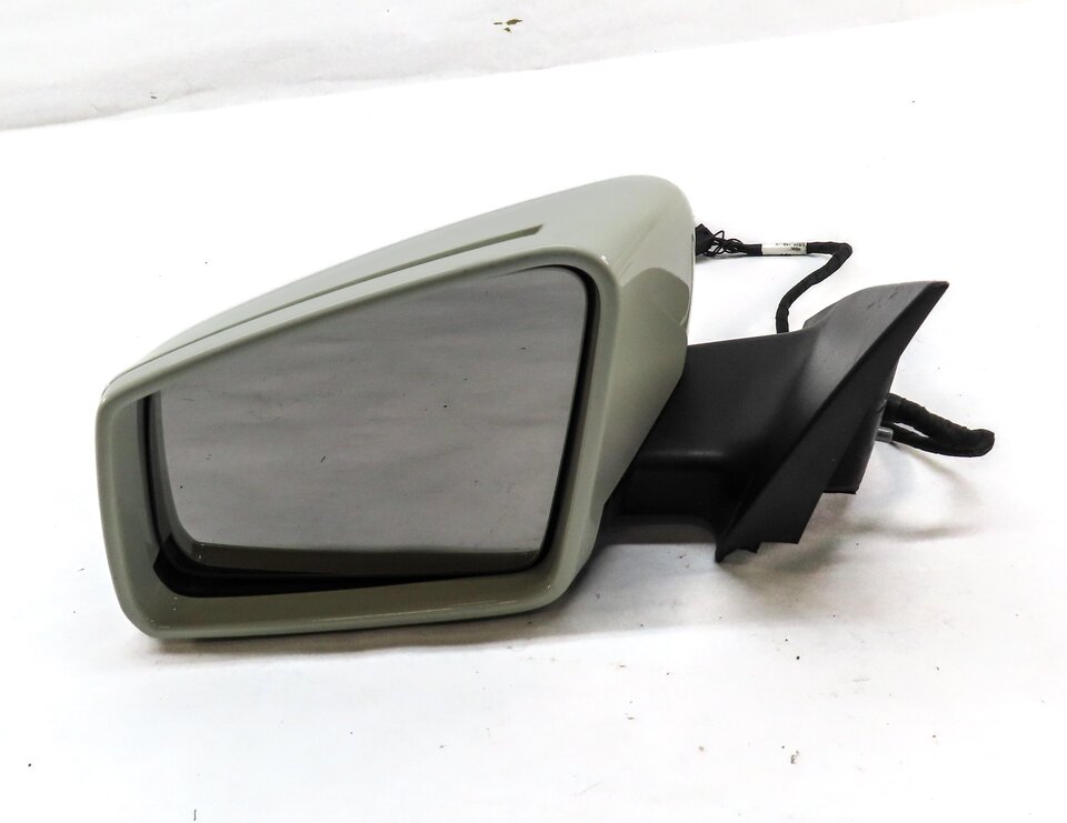 Thumbnail 3: 2014-2016 MERCEDES CLA CLASS (C117) LEFT DRIVER DOOR MIRROR w/ MEMORY (WHITE)