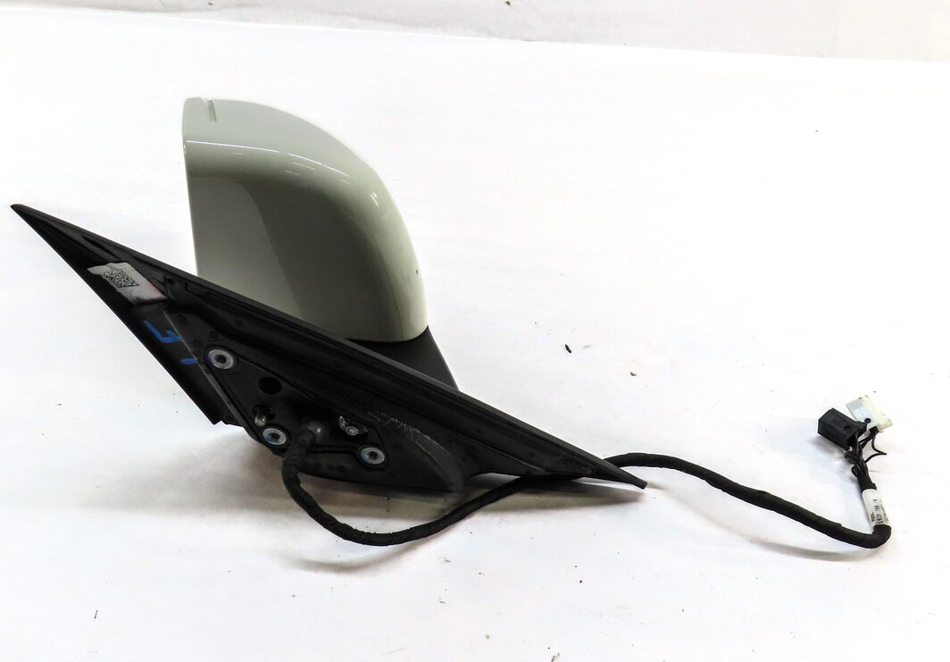 Thumbnail 4: 2014-2016 MERCEDES CLA CLASS (C117) LEFT DRIVER DOOR MIRROR w/ MEMORY (WHITE)
