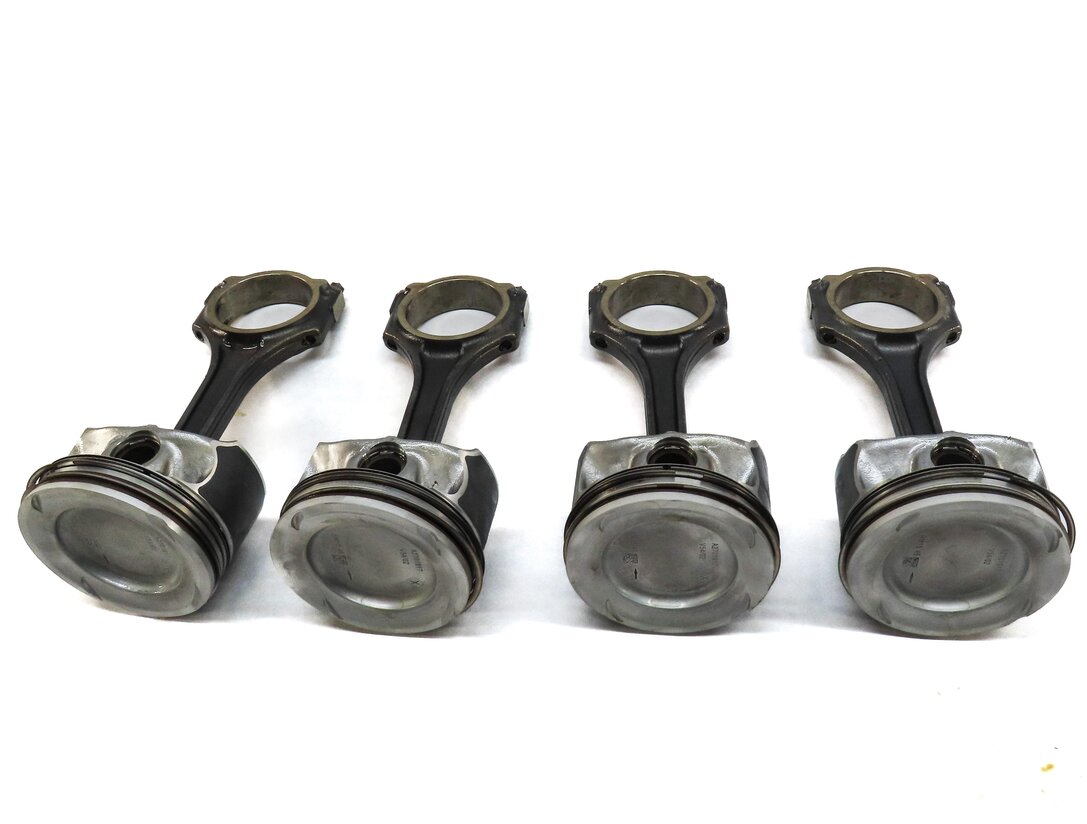 Thumbnail 2: 2014-2020 MERCEDES CLA250 (C117 W117) 2.0L M270 TURBO ENGINE PISTON w/ ROD SET-4