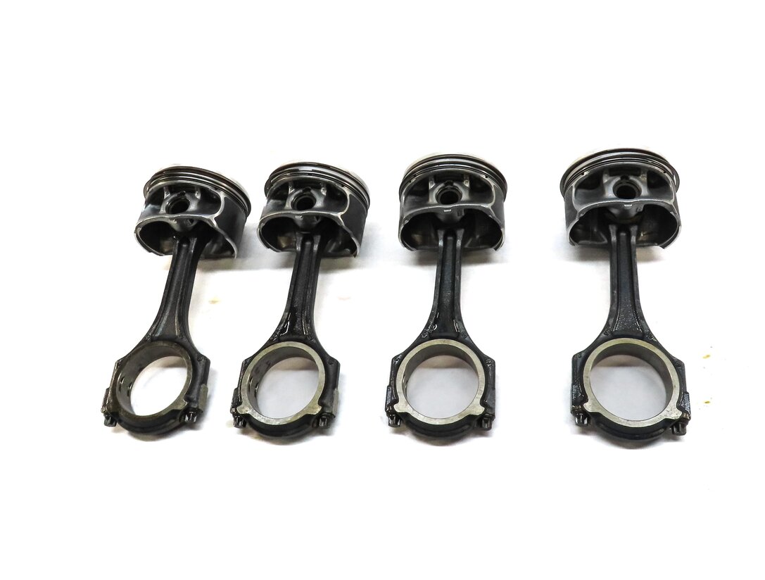 Thumbnail 4: 2014-2020 MERCEDES CLA250 (C117 W117) 2.0L M270 TURBO ENGINE PISTON w/ ROD SET-4