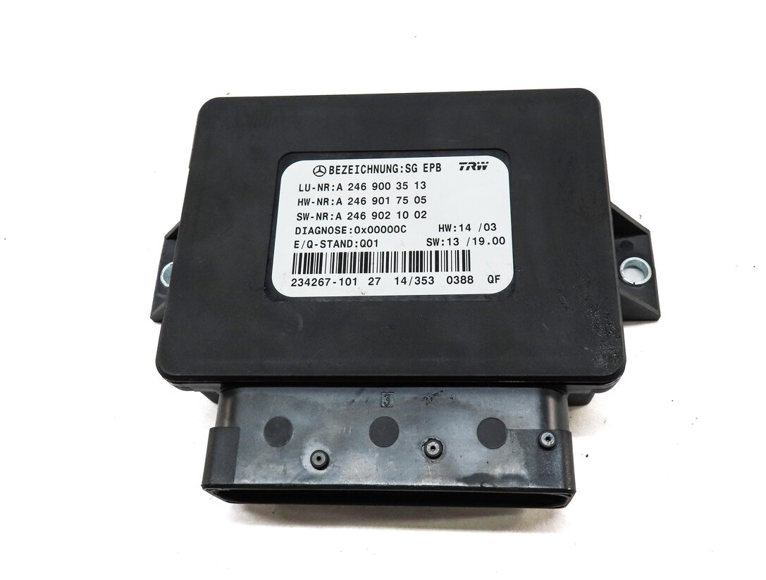 Thumbnail 2: 14-19 MERCEDES B250 CLA250 GL350 GL450 GL550 ML350 ML550 - PARKING BRAKE MODULE