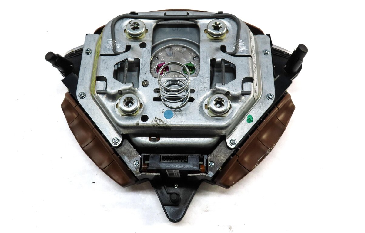 Thumbnail 4: 2005 PORSCHE CAYENNE (955) LEFT FRONT DRIVER STEERING WHEEL AIRBAG (BROWN)