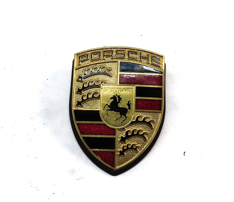 Thumbnail 2: 2005 PORSCHE CAYENNE (955) FRONT EMBLEM LOGO BADGE NAME PLATE CREST SYMBOL