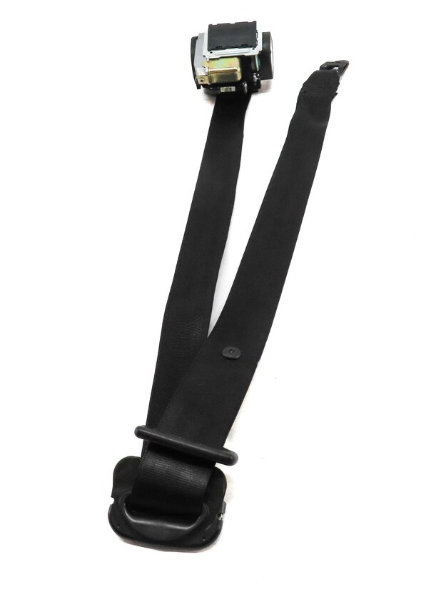 Thumbnail 2: 2003-2005 PORSCHE CAYENNE (955) FRONT RIGHT PASSENGER SEATBELT RETRACTOR (BLACK)
