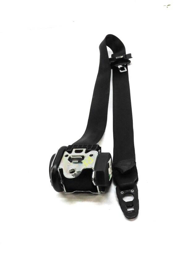 Thumbnail 3: 2003-2005 PORSCHE CAYENNE (955) FRONT RIGHT PASSENGER SEATBELT RETRACTOR (BLACK)