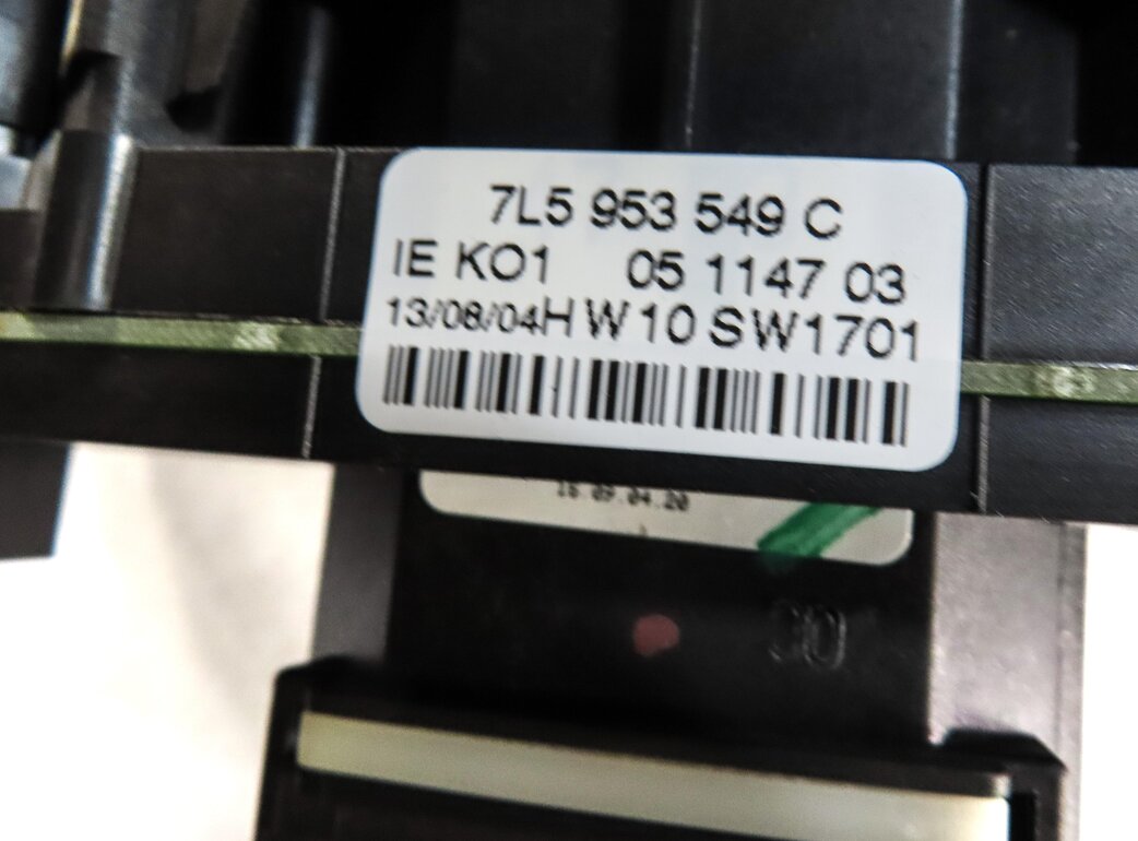 Thumbnail 6: 2003-2005 PORSCHE CAYENNE (955) BLINKER WIPER CRUISE COMBINATION SWITCH